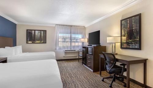Standard Room, 2 Queen Beds, Non Smoking, Refrigerator & Microwave