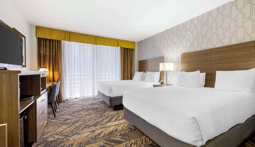 Standard Room, 2 Queen Beds, Balcony, City View