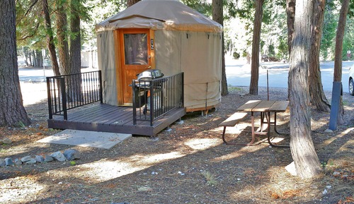 Deluxe Tent, Multiple Beds, Non Smoking, Patio (Yurt, Mini Refrigerator)