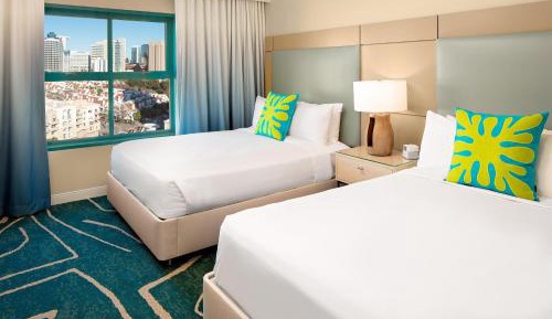 Two-Room Suite with Two Queen Beds and City View
