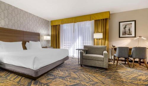 Large King Room with Roll-In Shower and Balcony - Disability Access/Non-Smoking
